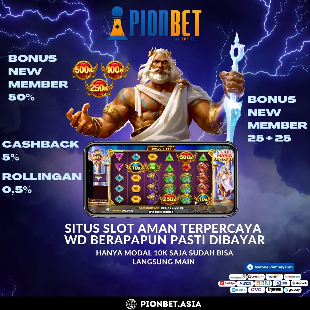 PIONBET ASIA Situs Gacor Mudah Menang Server Thailand Dengan RTP SLOT Tertinggi Hari Ini