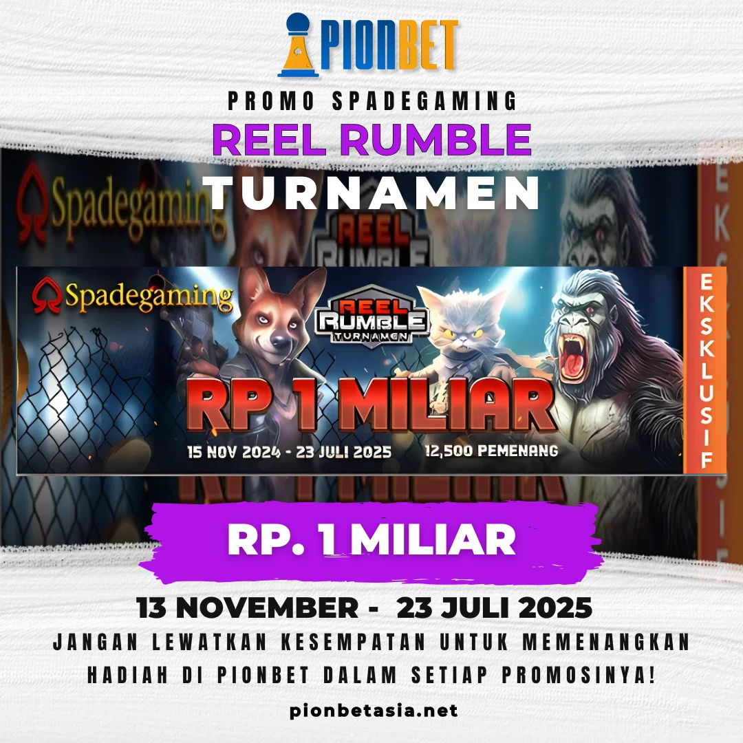 Pionbet – Reel Rumble Turnamen